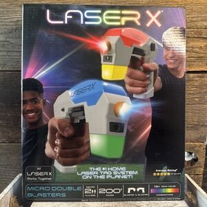 Laser X‎ Micro Double Blasters Laser Tag Set 2 Player | MSRP = $30
